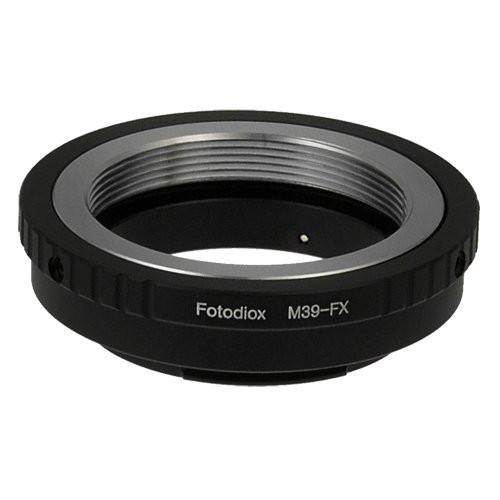 Fotodiox Lens Mount Adapter - M39/L39 Screw Mount SLR Lens to Fujifilm Fuji X-Series (M39-FXRF)